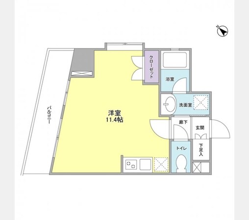 コンフォリア池尻の物件間取画像